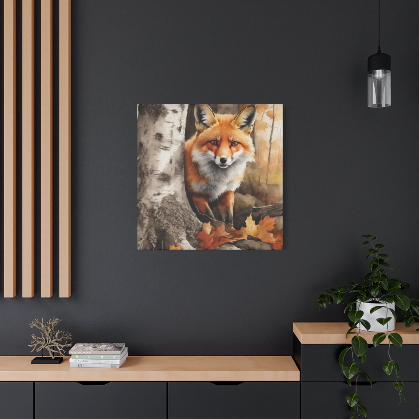 Little Baby Fox Wall Art & Canvas Prints