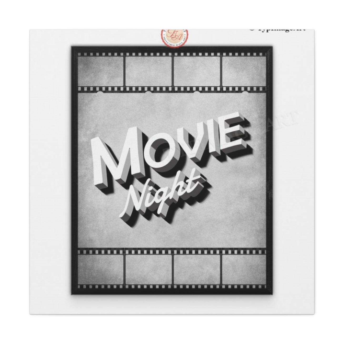 Movie Night Wall Art & Canvas Prints