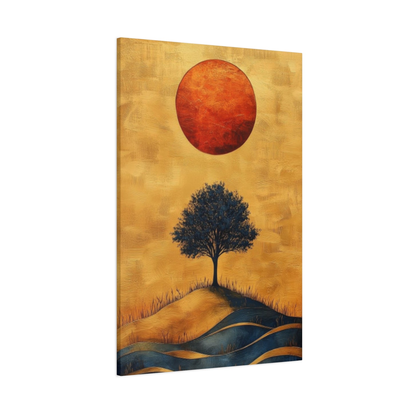 Sun And Tree Modernism Wall Art & Canvas Prints