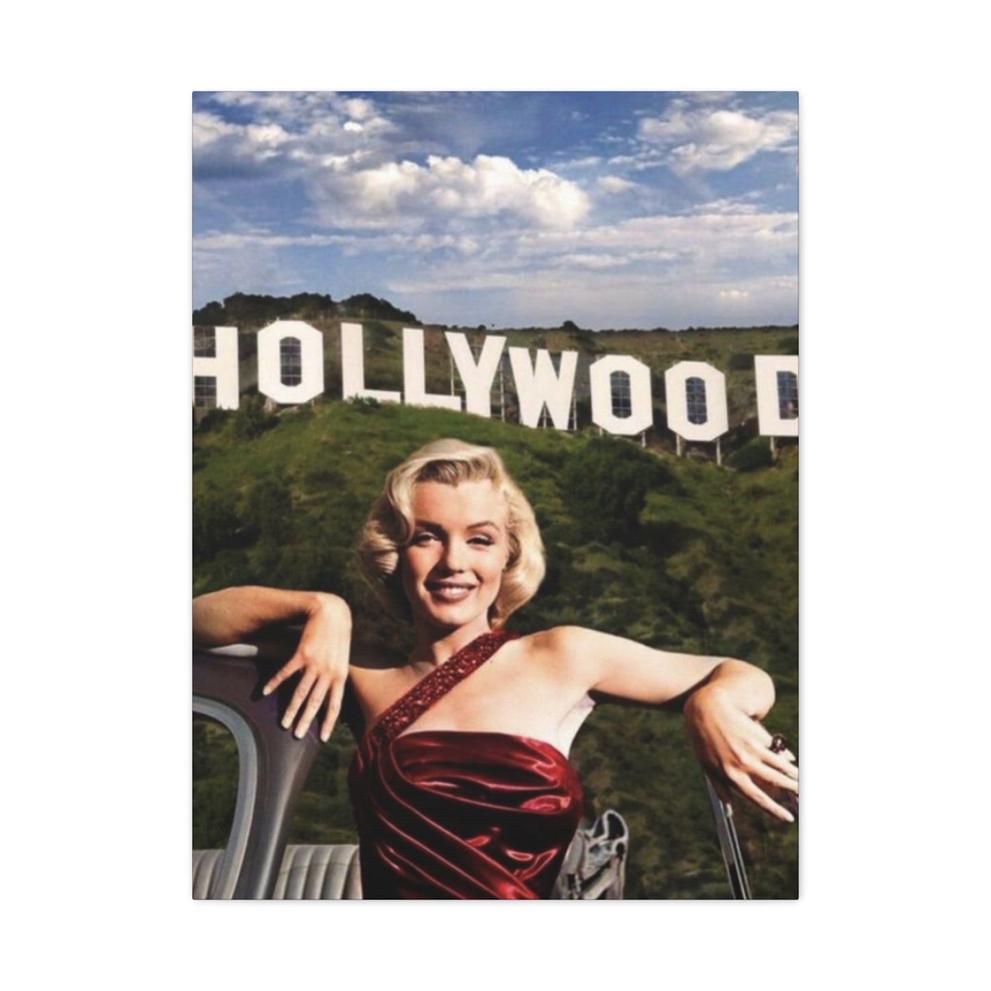 Marilyn Monroe In Hollywood Poster Wall Art & Canvas Prints