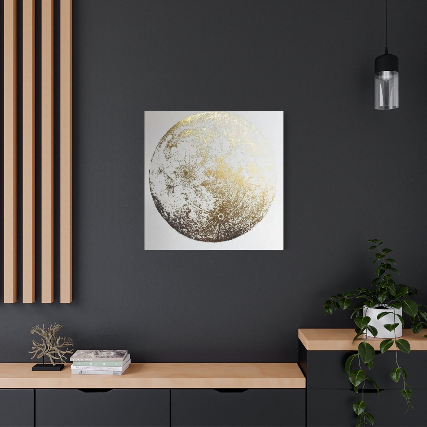 Golden Moon Wall Art & Canvas Prints