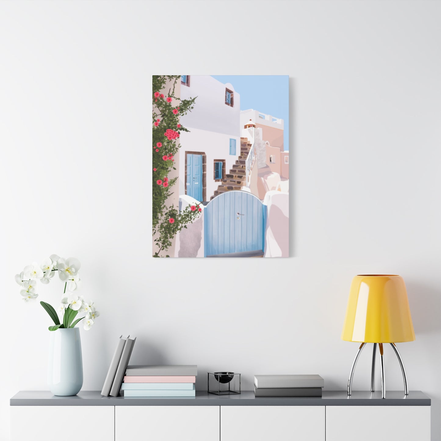 Greece Homes Wall Art & Canvas Prints