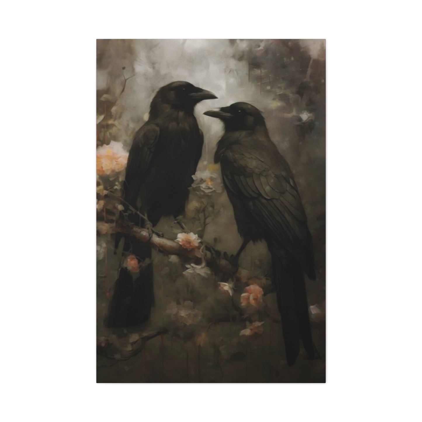 Scary Crows Halloween Wall Art & Canvas Prints