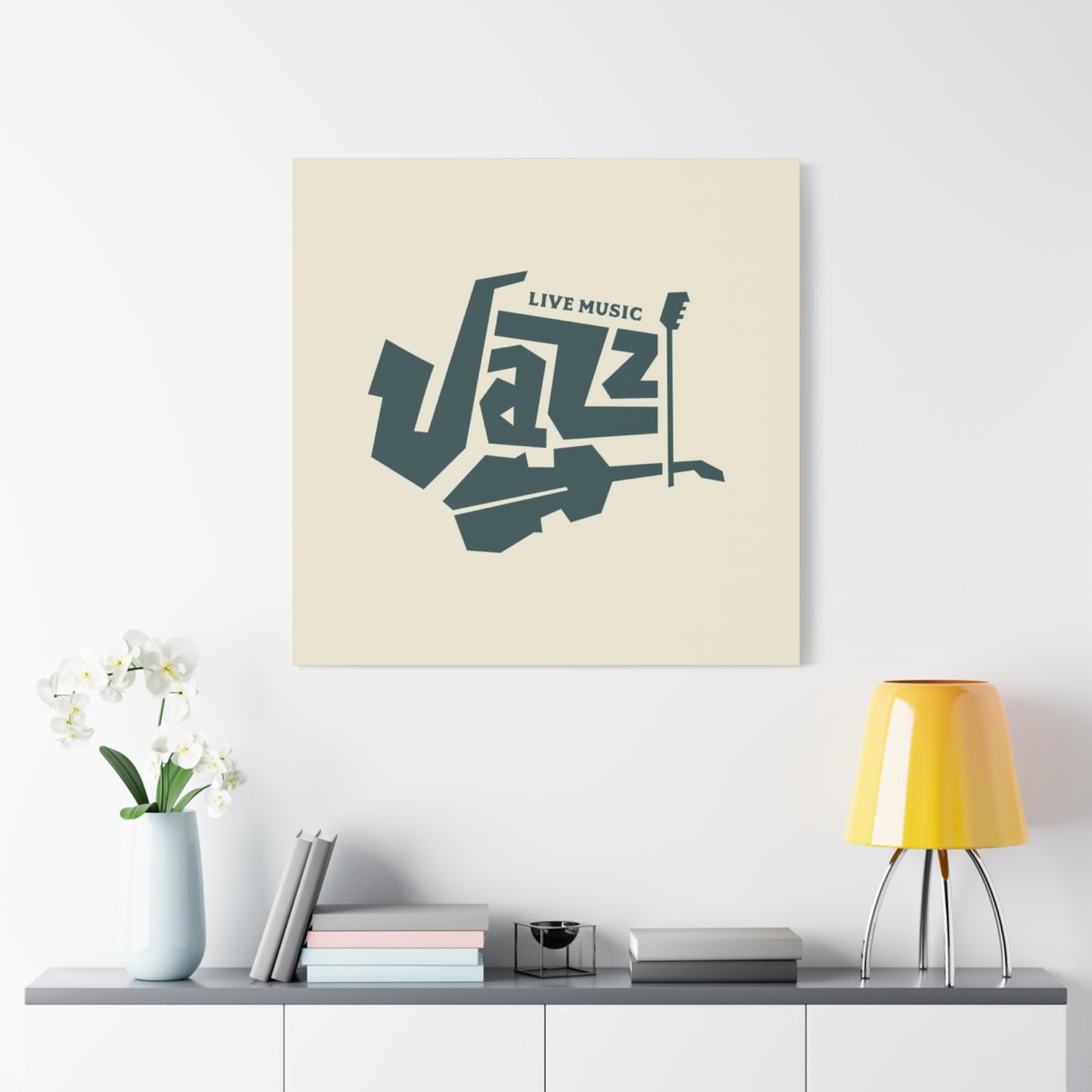 Live Jazz Music Poster Wall Art & Canvas Prints