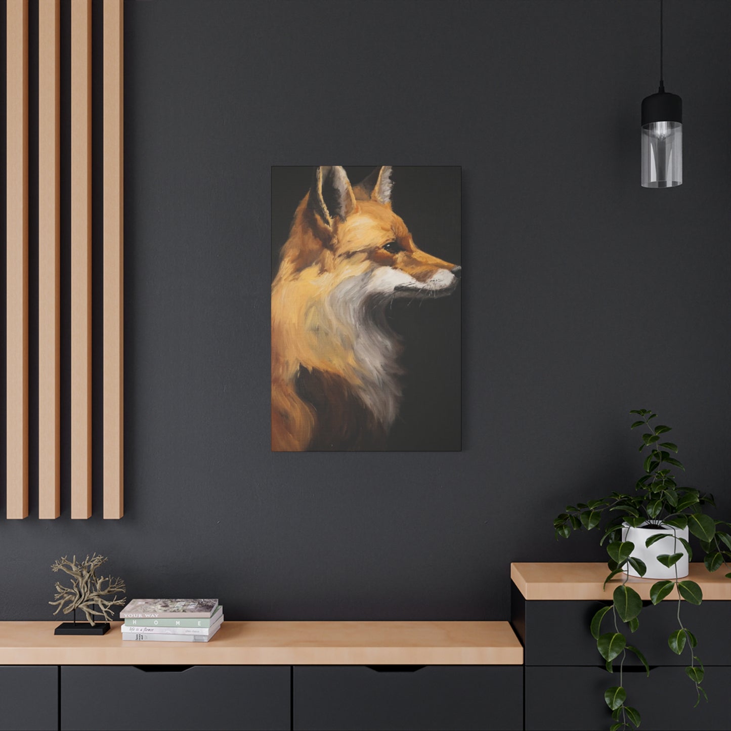 The Red Fox Portrait Wall Art & Canvas Prints