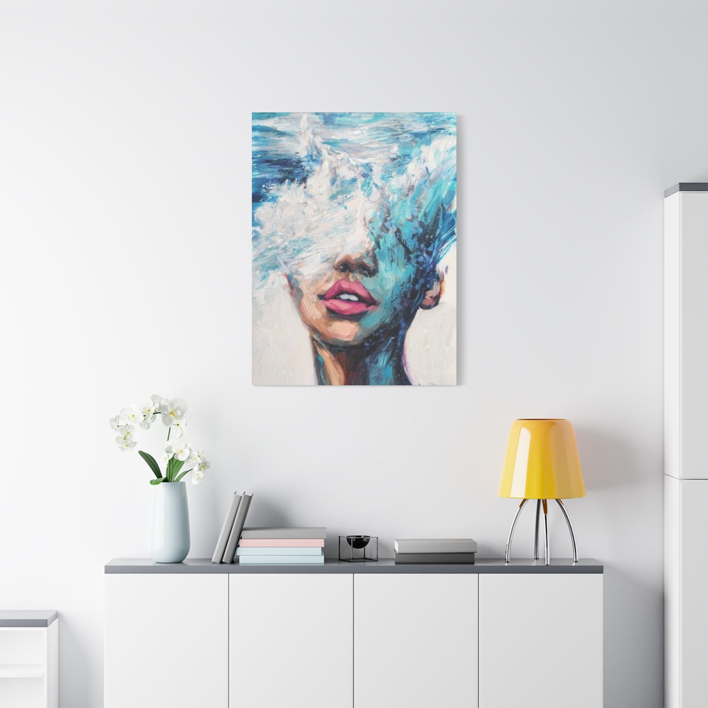 Women In Water Abstract Modernism Wall Art & Canvas Prints