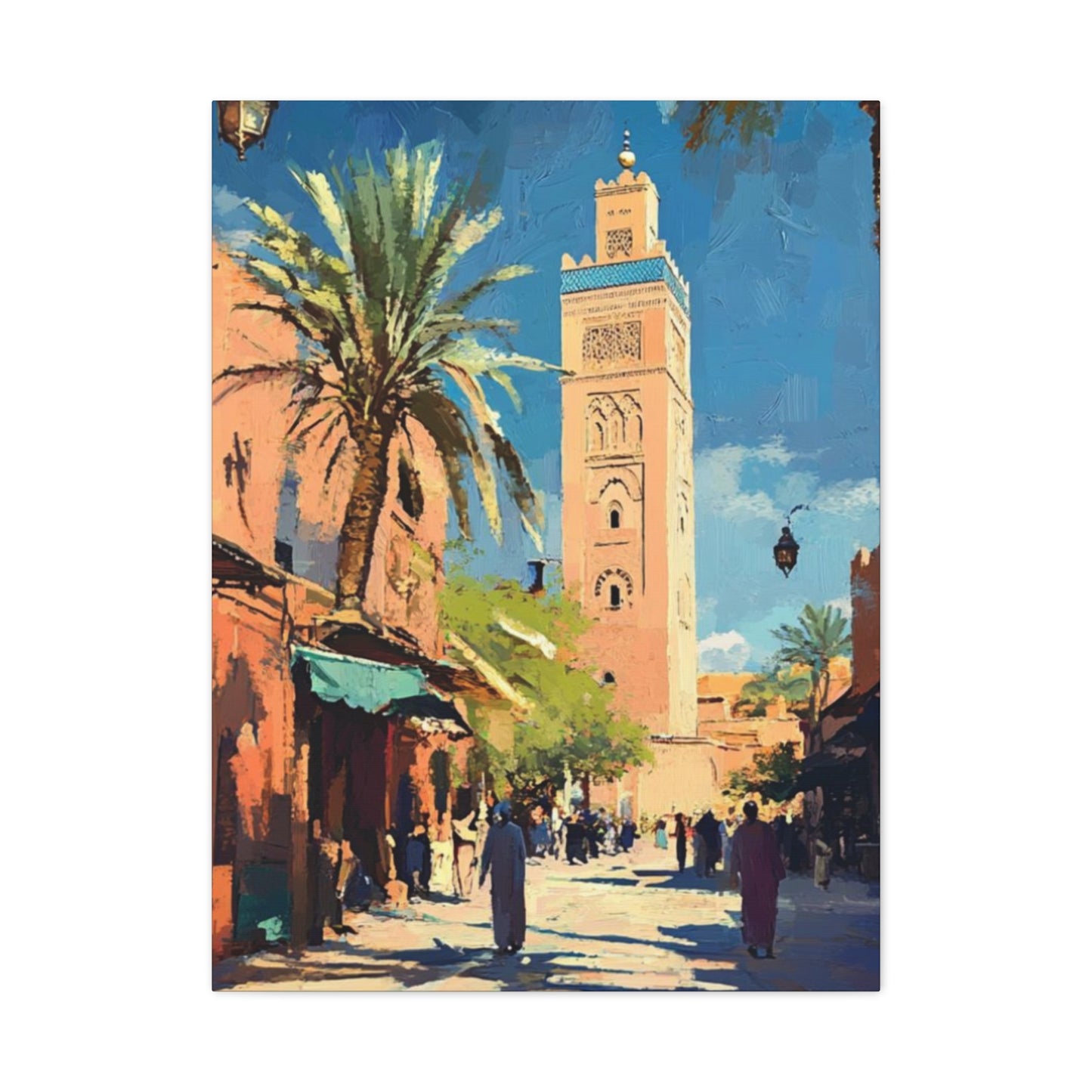 Cityscape Of Moroccan Wall Art & Canvas Prints