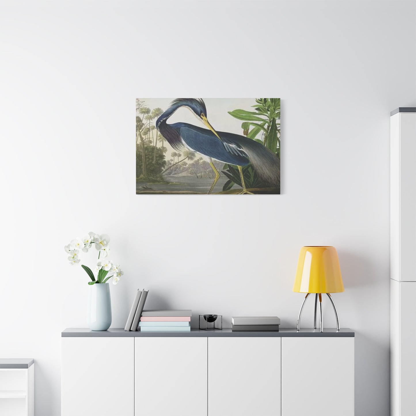 Long Feather Pelican Wall Art & Canvas Prints