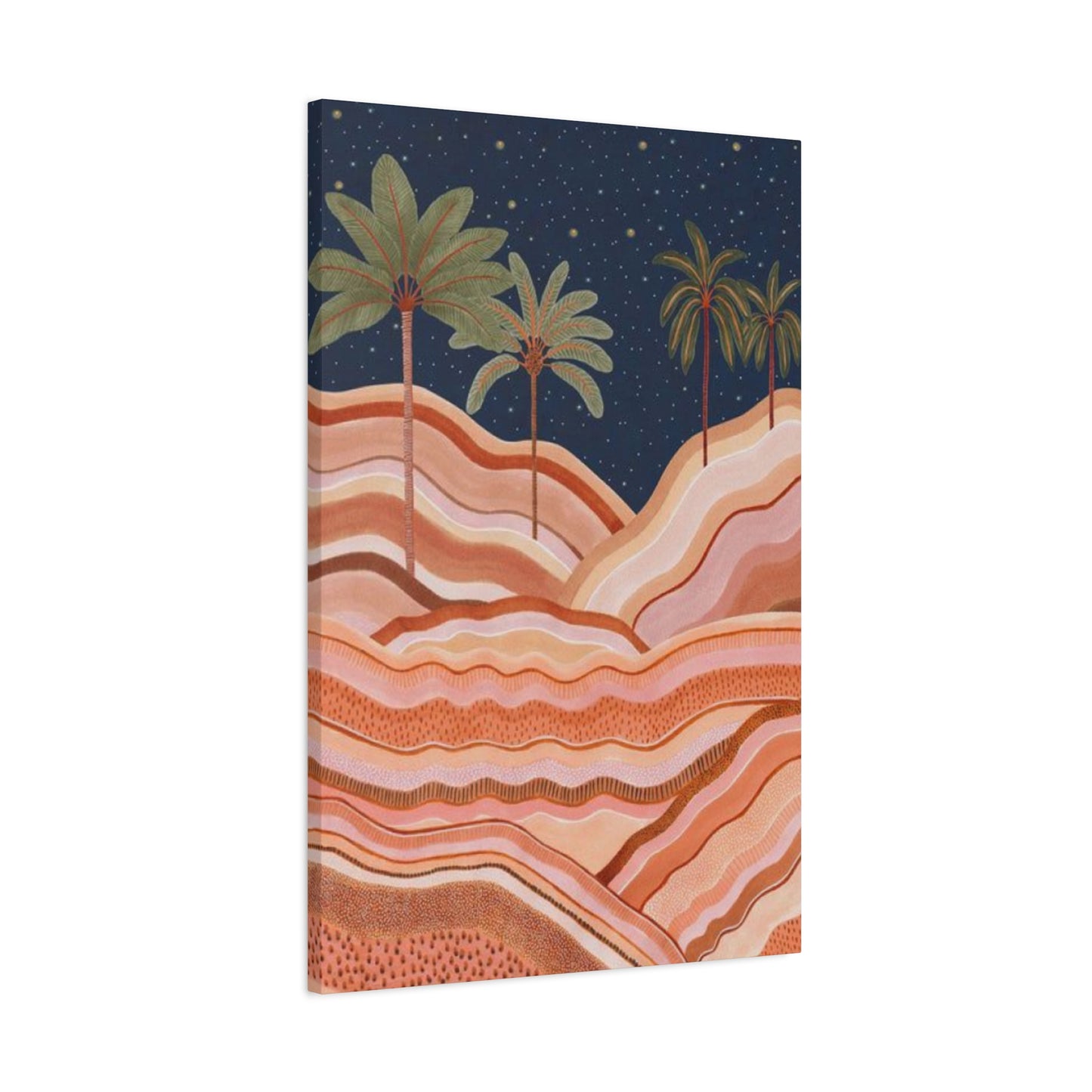 Palm Tree In  Desert Wall Art & Canvas Prints