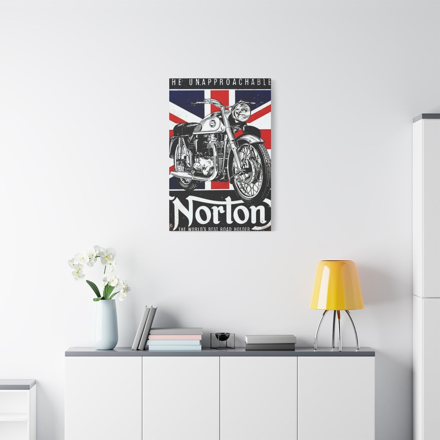 Classic British Motorcycle Wall Art & Canvas Prints