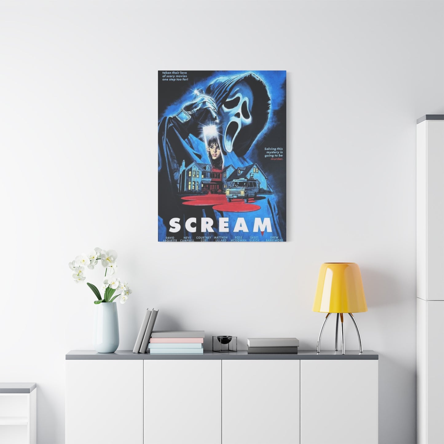 Scream Movie Poster Wall Art & Canvas Prints