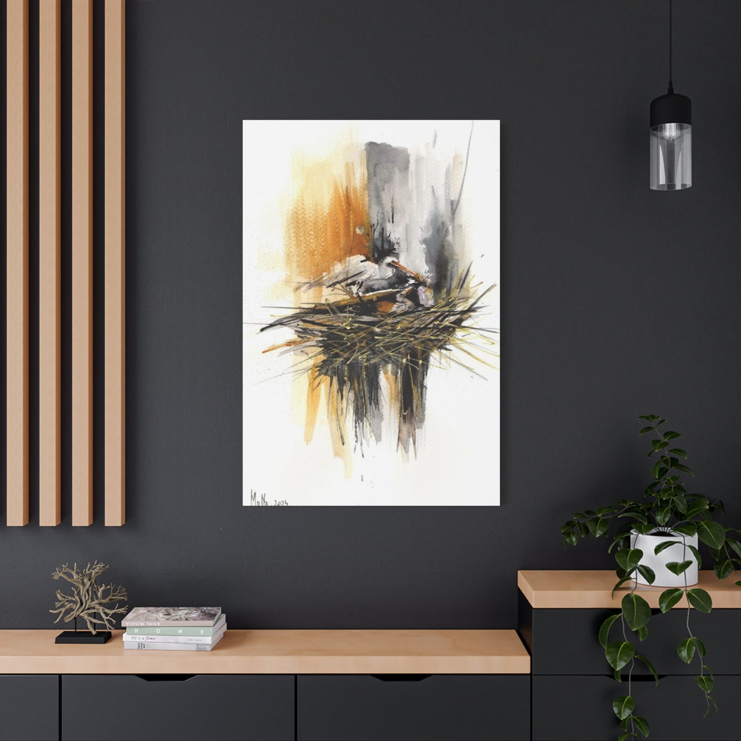 Herons Nest Wall Art & Canvas Prints