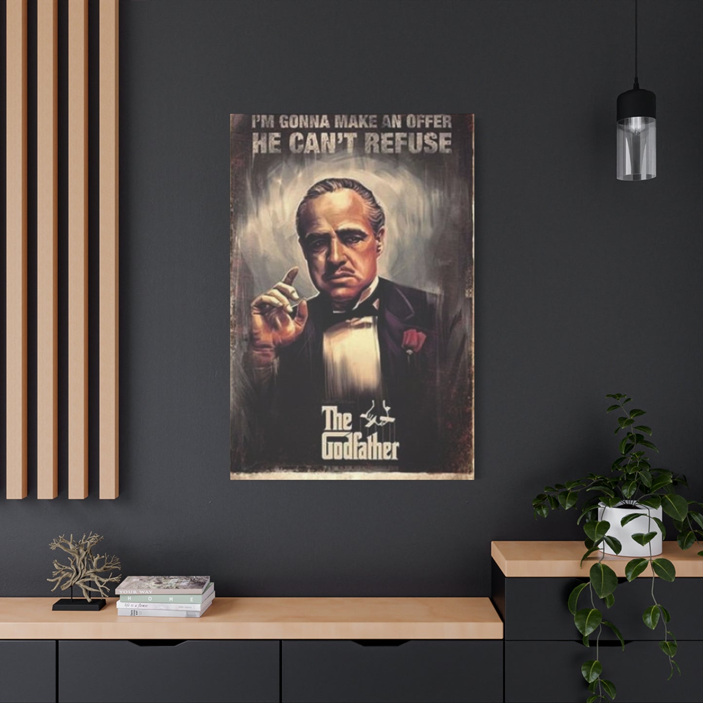 The Godfather Man Cave Wall Art & Canvas Prints