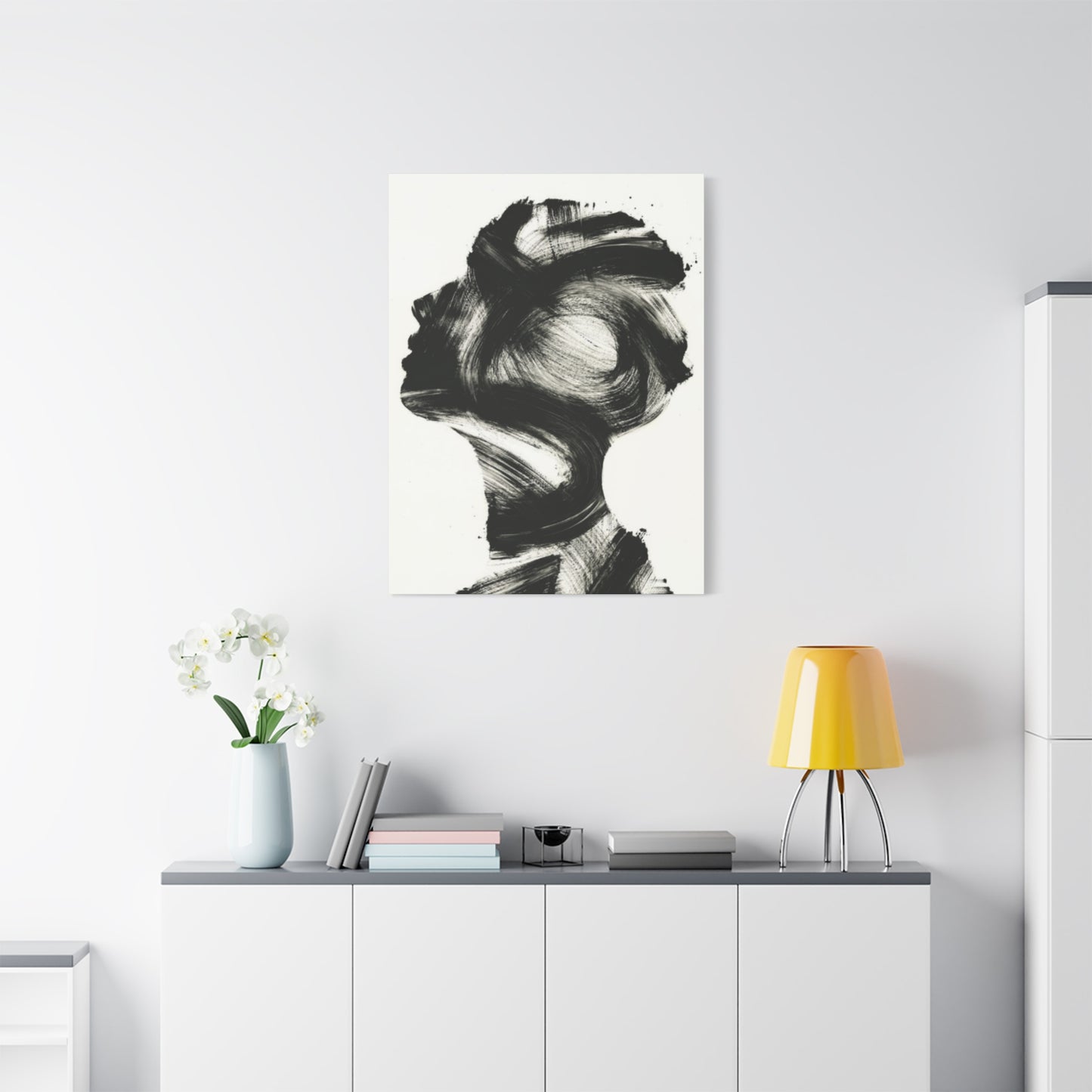 Women Face Abstract Modernism Wall Art & Canvas Prints