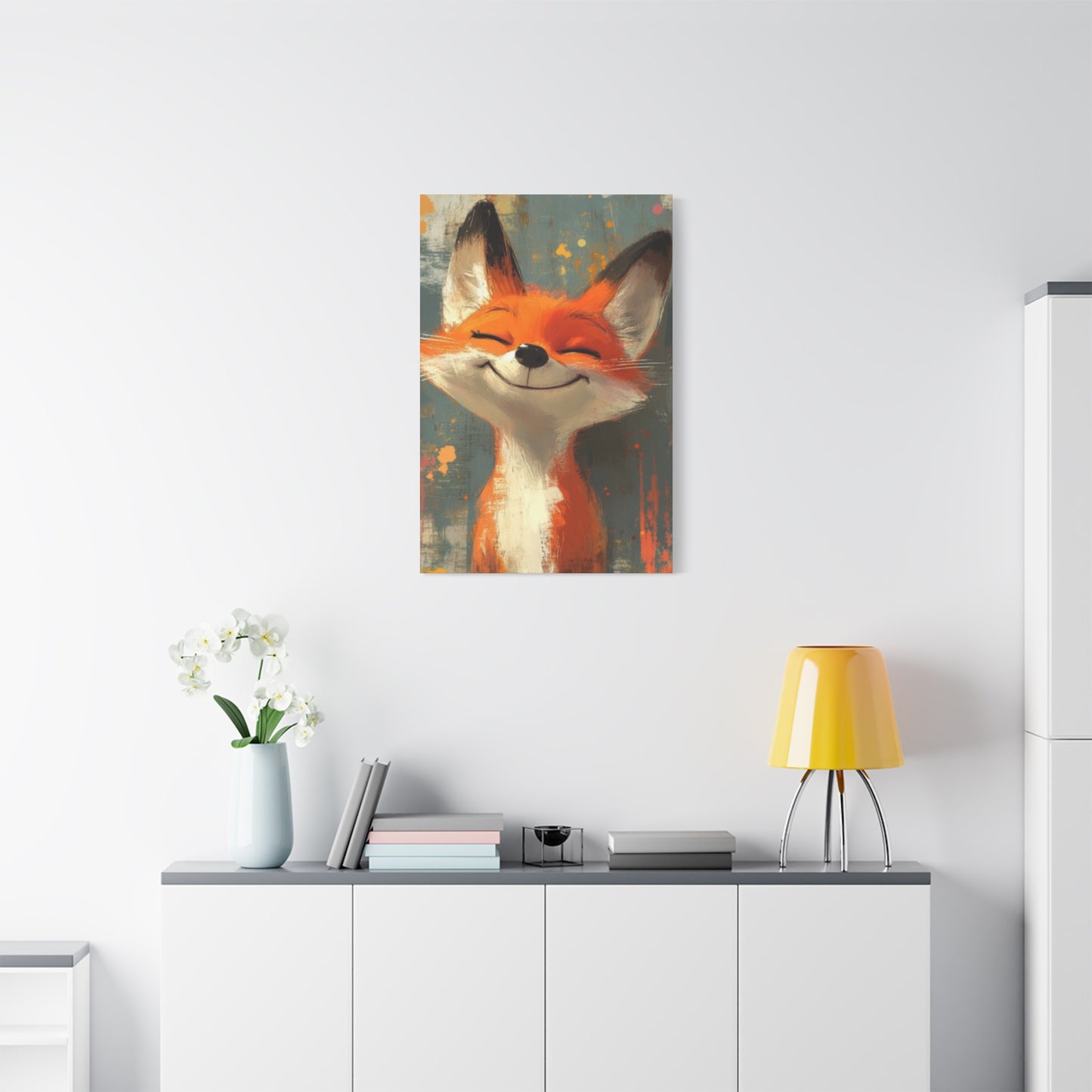 Portrait of a Cute Fox Wall Art & Canvas Prints