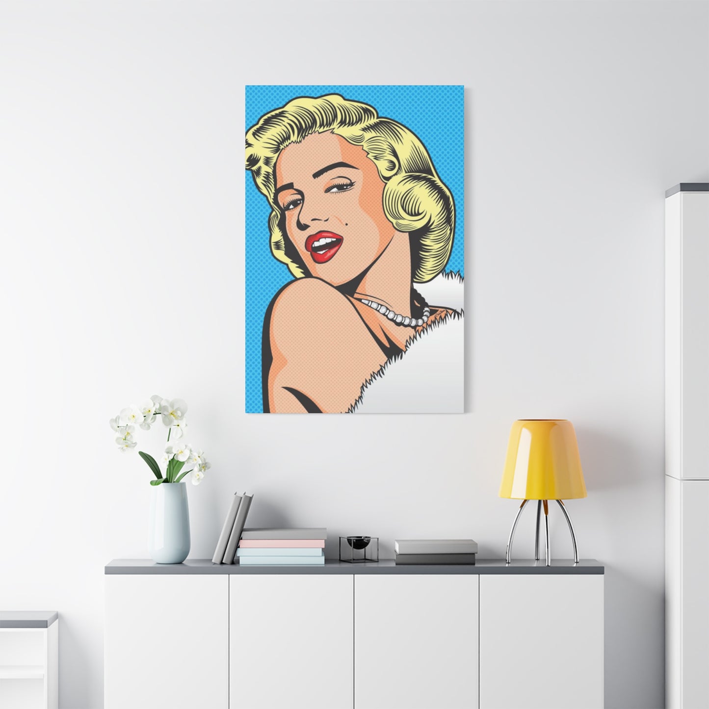 Marilyn Monroe Abstract Drawing Wall Art & Canvas Prints