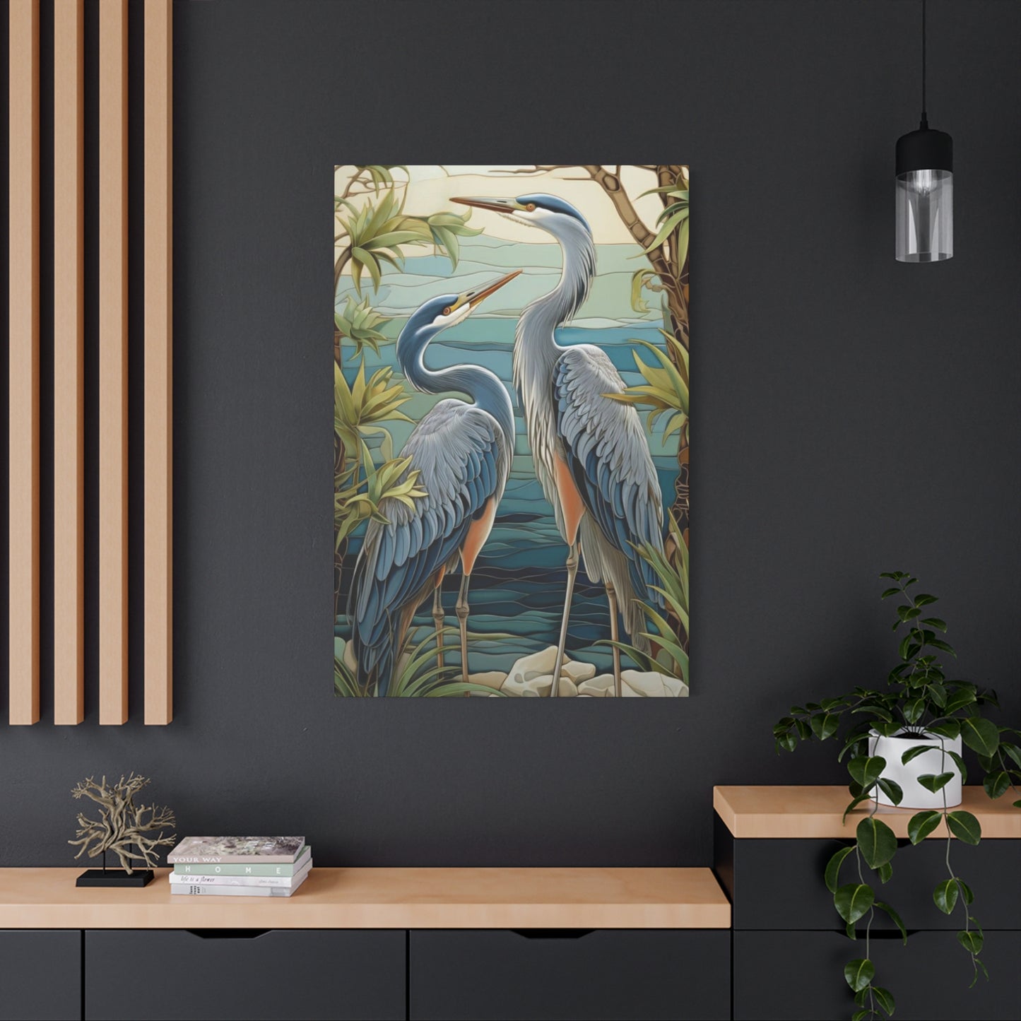 Herons in Wild Wall Art & Canvas Prints