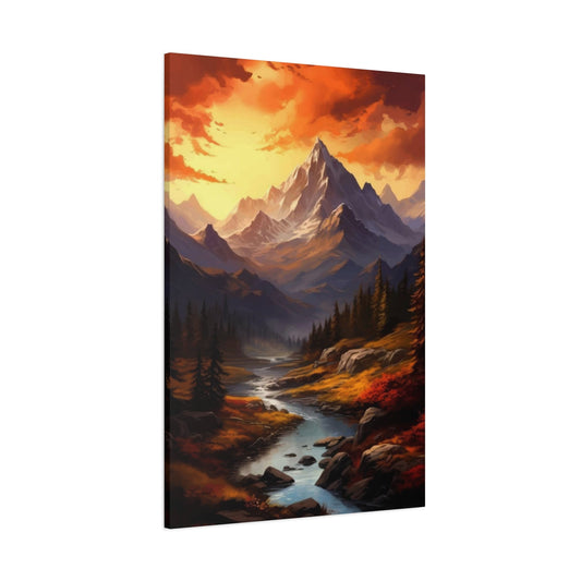 Stream from Mountain Wall Art & Canvas Prints