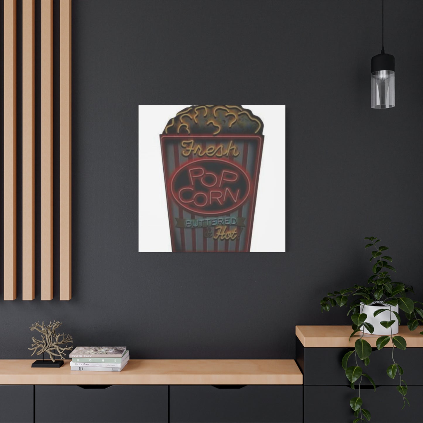 Popcorn Tub Wall Art & Canvas Prints