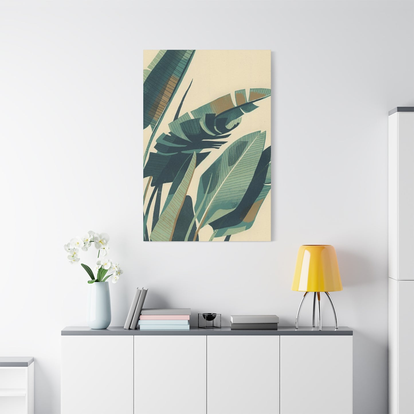 Palm Tree Leaves Abstract  Wall Art & Canvas Prints