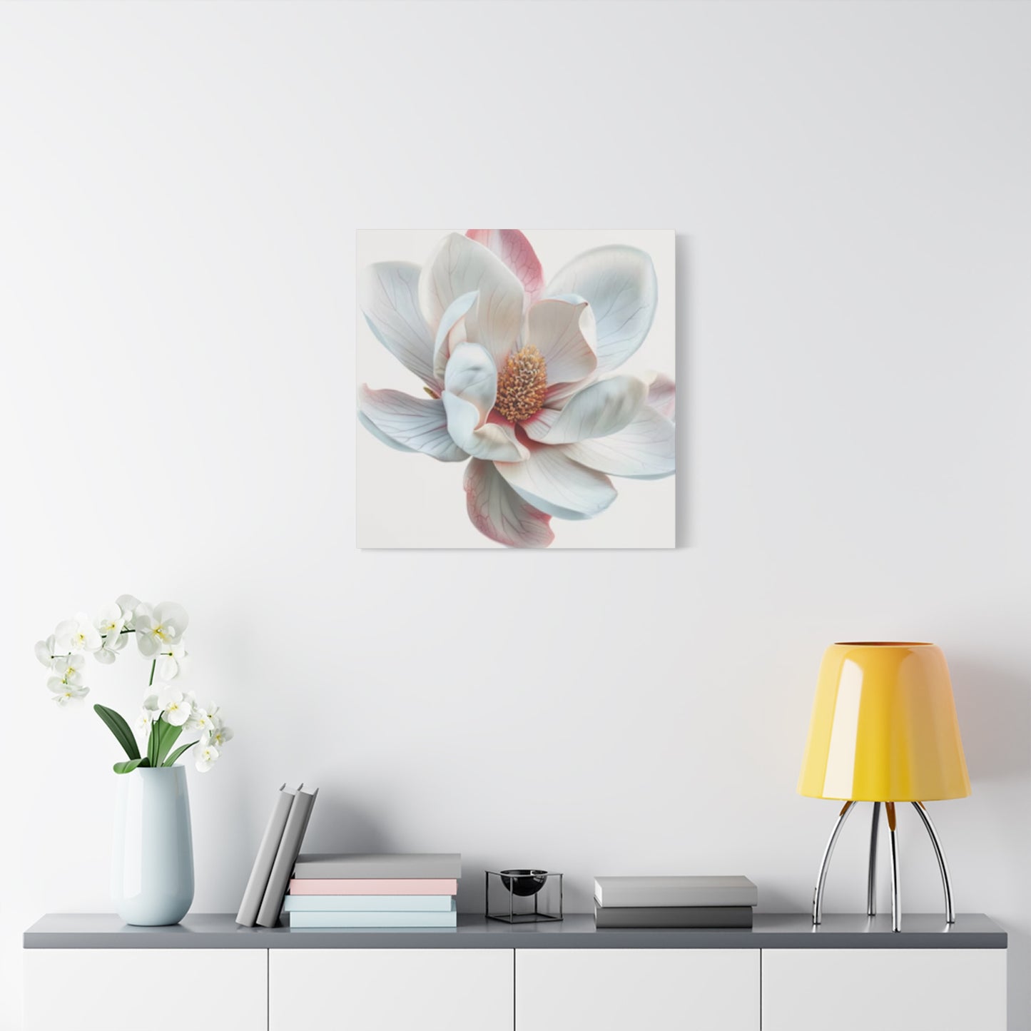 Pink Magnolia Flower Wall Art & Canvas Prints