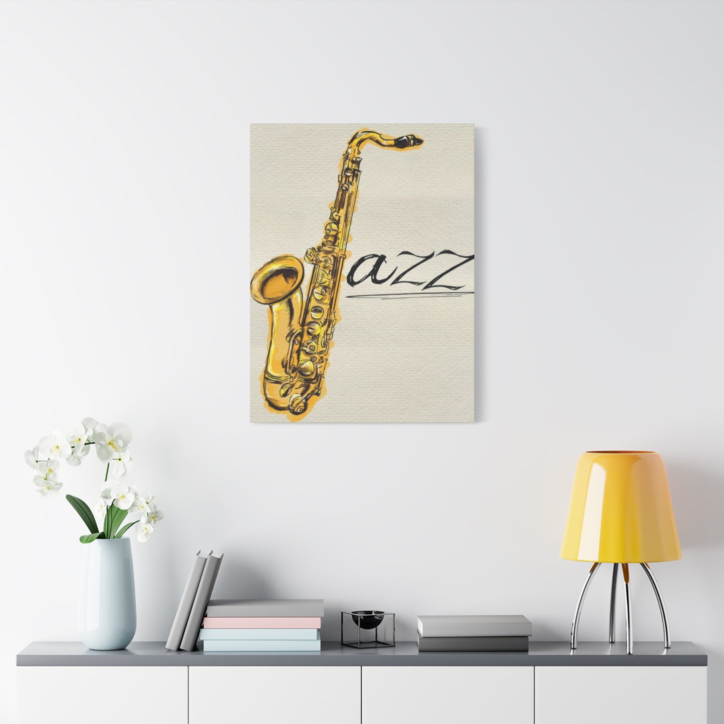 Saxophone Painting Jazz Wall Art & Canvas Prints