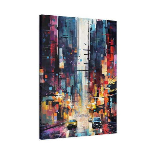 Raining Streets Of New York City Wall Art & Canvas Prints