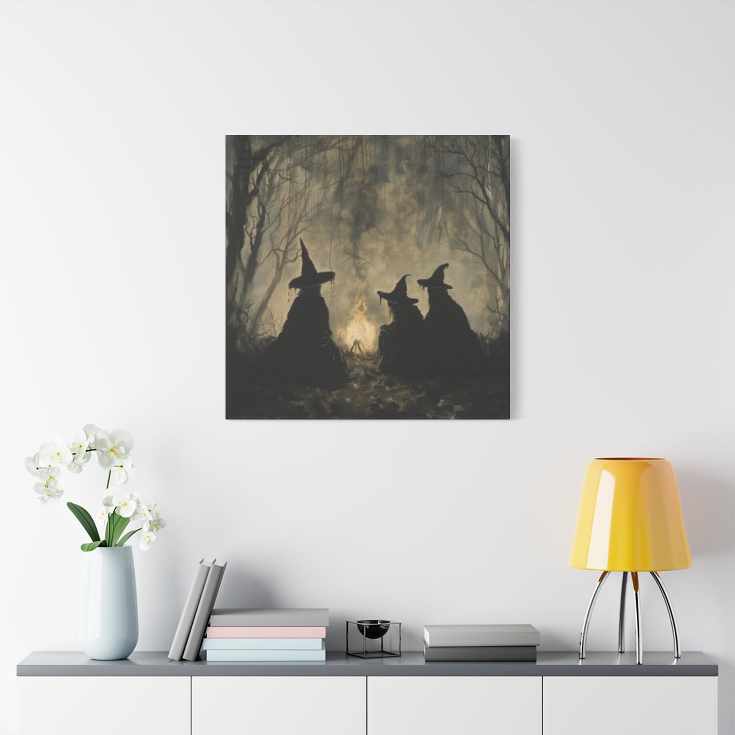 Witches Sitting Wall Art & Canvas Prints