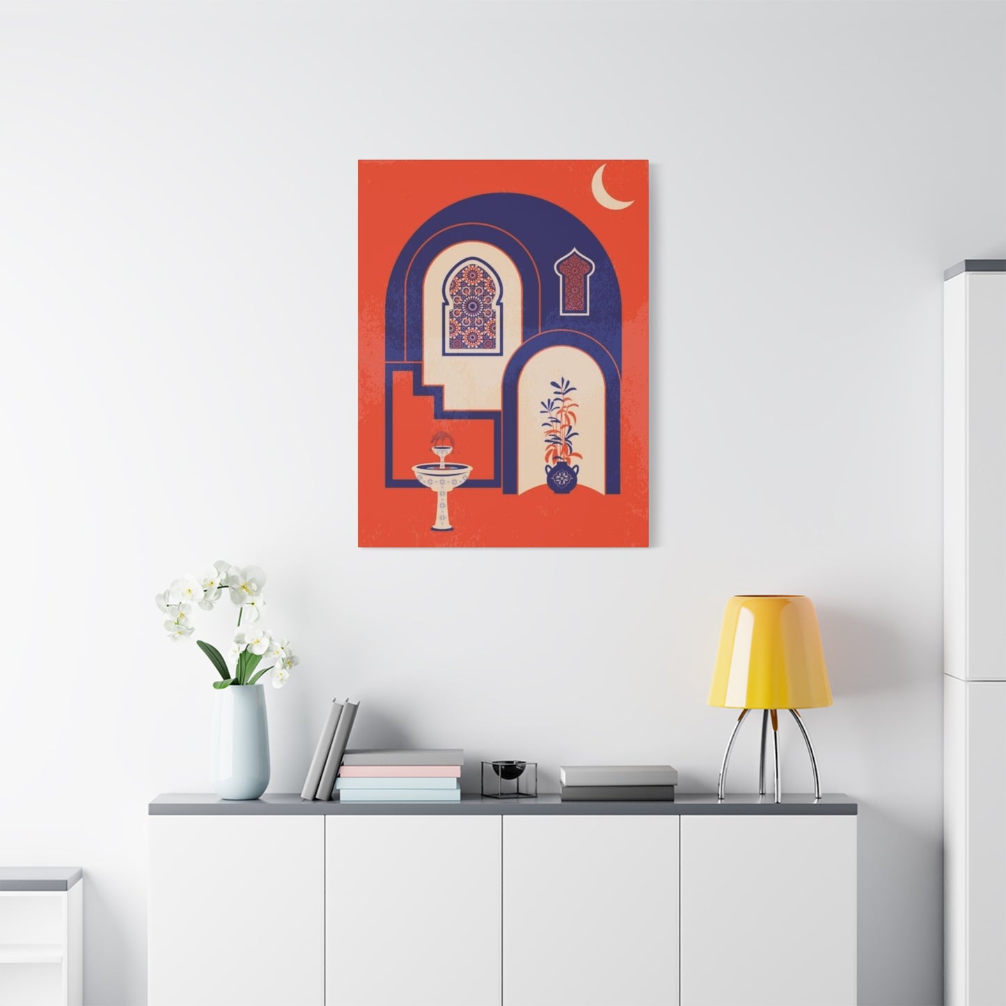 Painting In Moroccan Wall Art & Canvas Prints