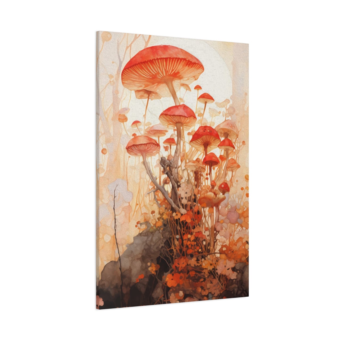 Mushroom Family Wall Art & Canvas Prints