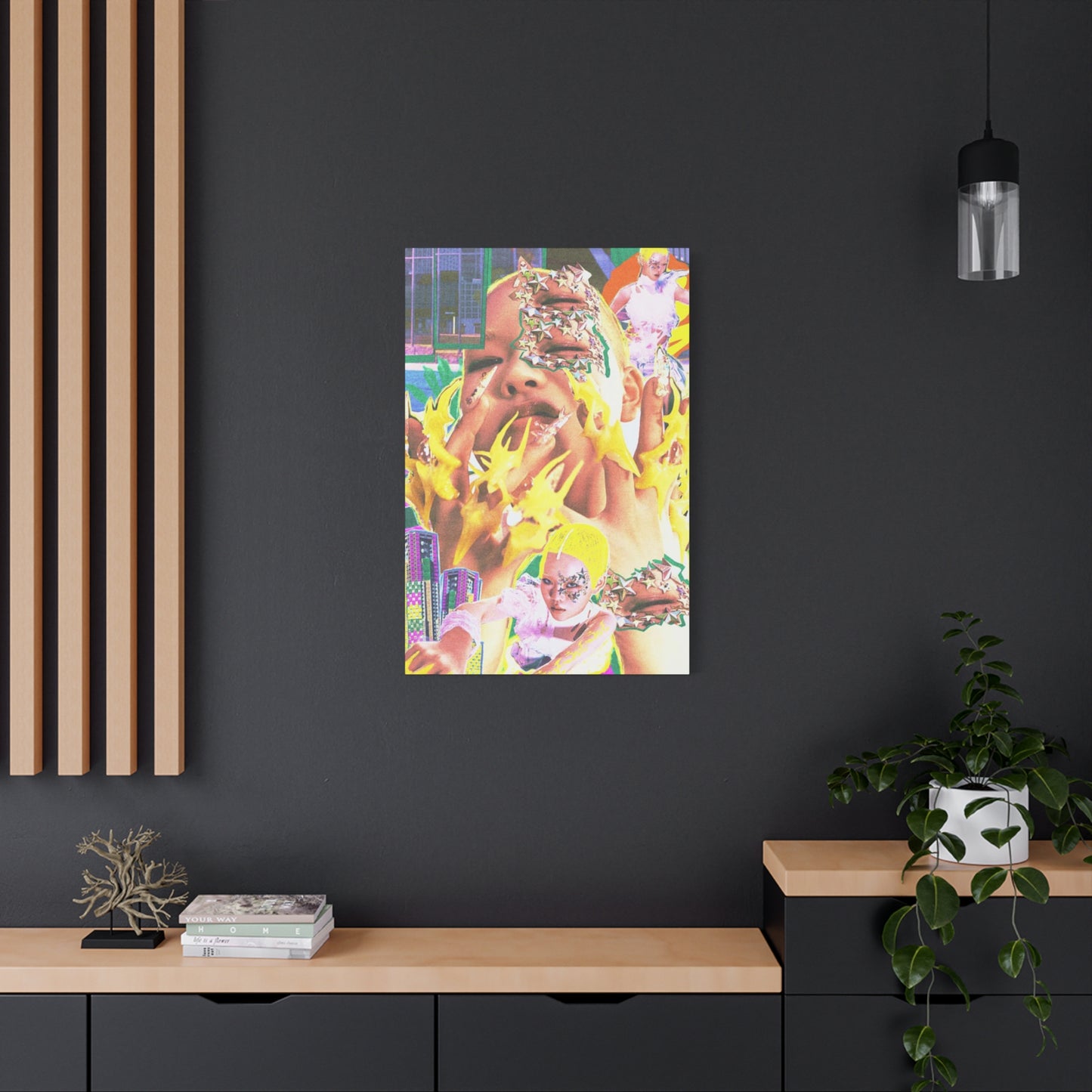 Korean Girls Painting Mixed Media Wall Art & Canvas Prints