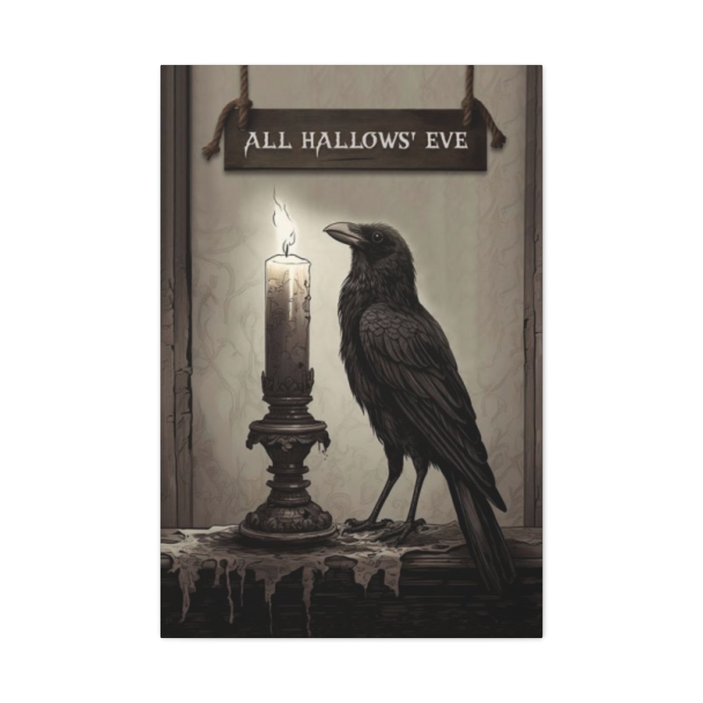 Hallow Eve Painting Wall Art & Canvas Prints