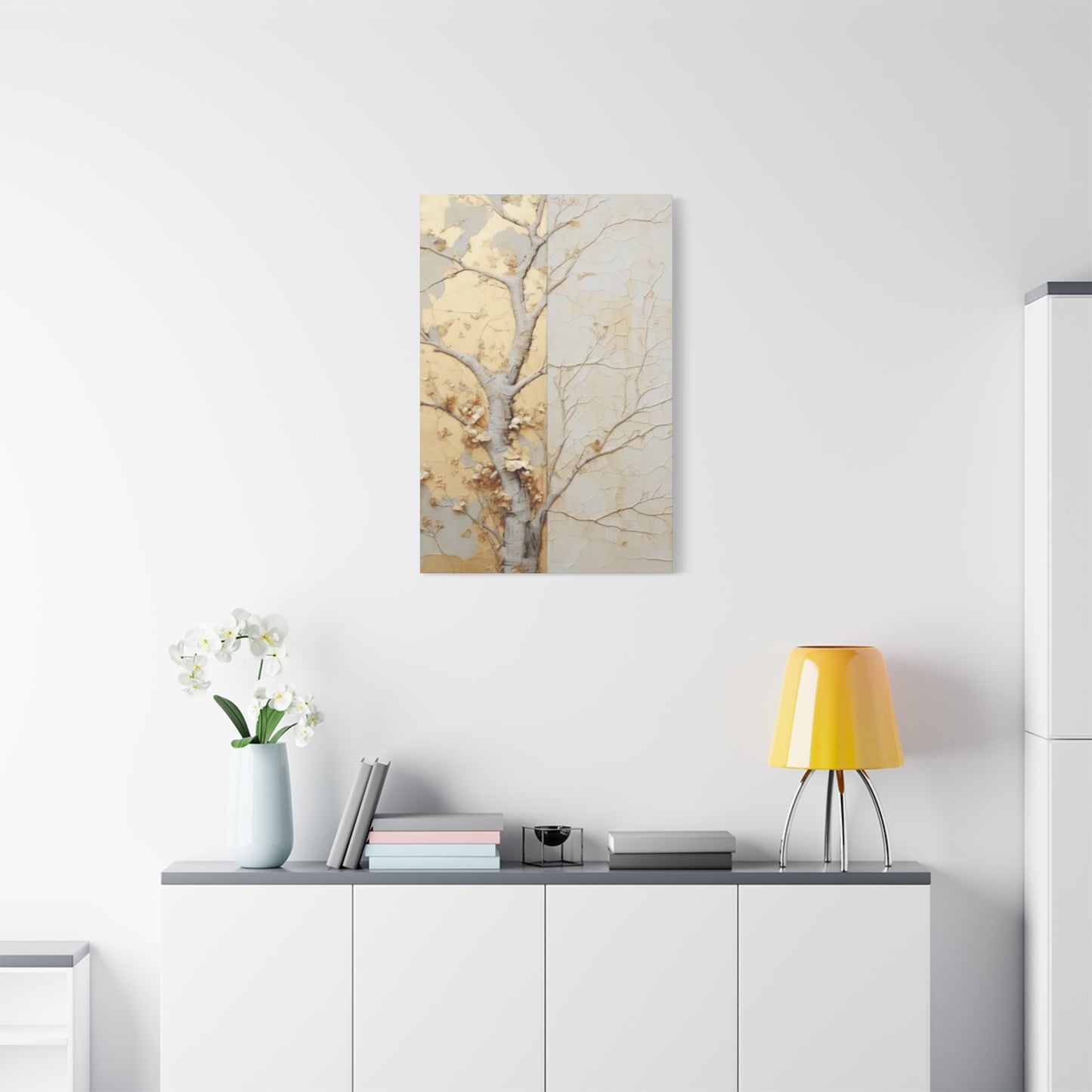 Golden Stem Wall Art & Canvas Prints