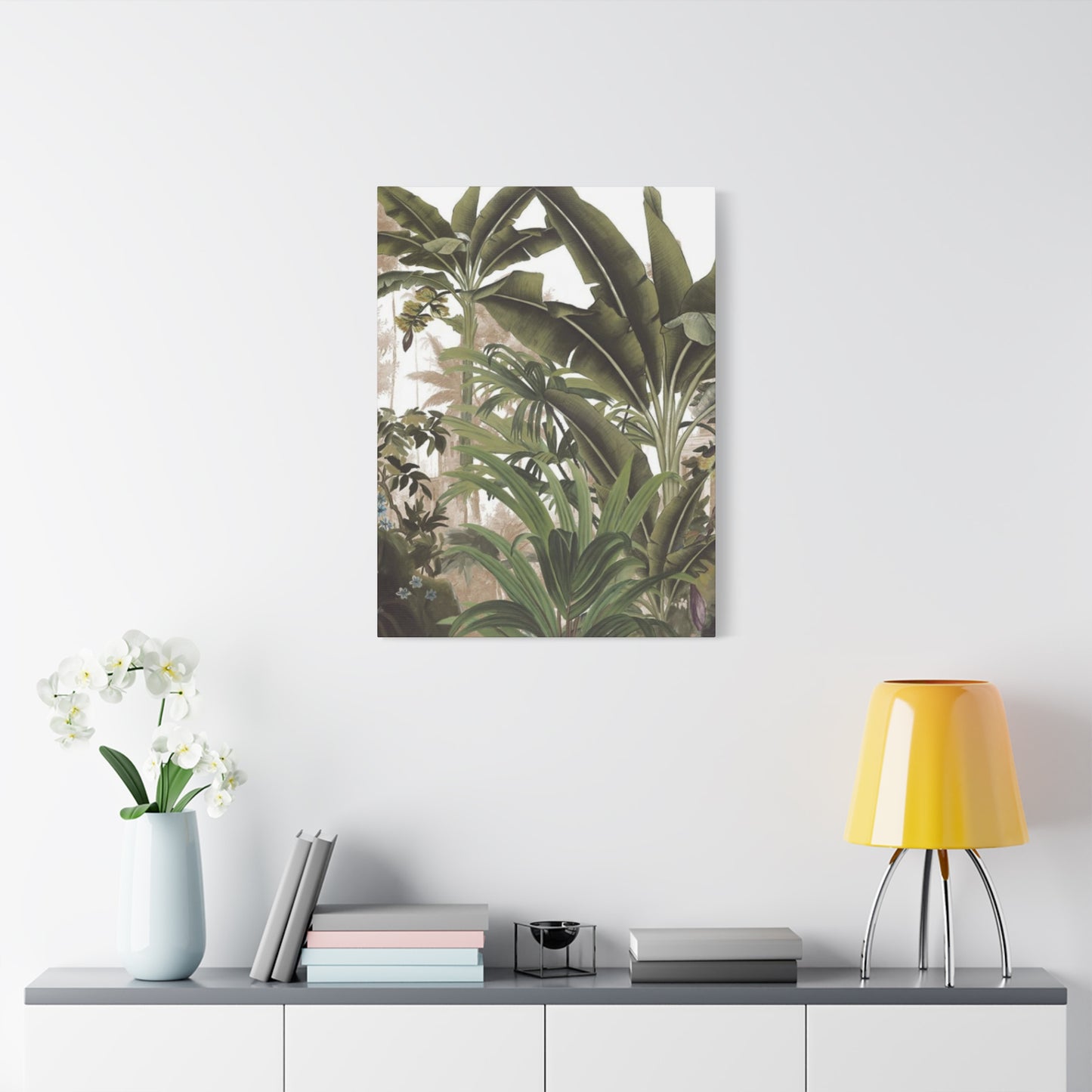 Palm Tree In Forest Wall Art & Canvas Prints