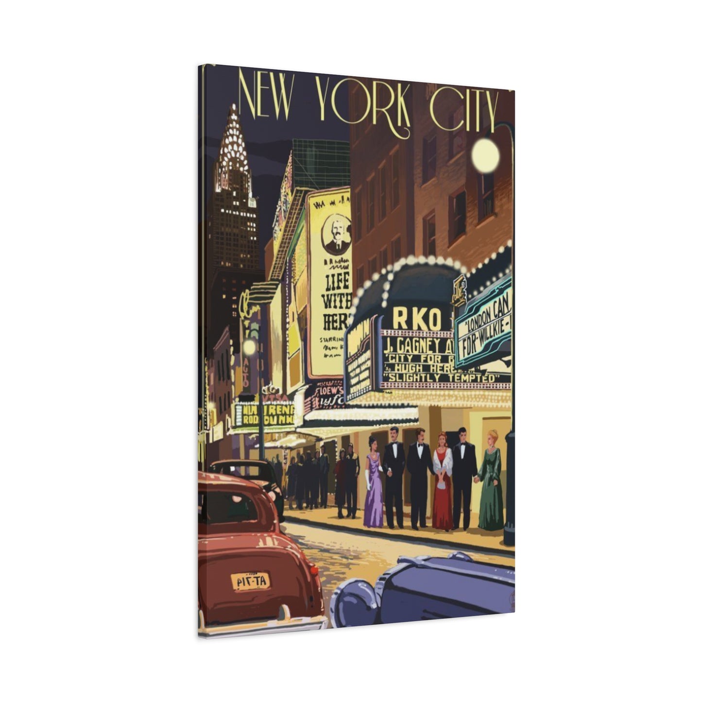 Casino Poster in New York City Wall Art & Canvas Prints