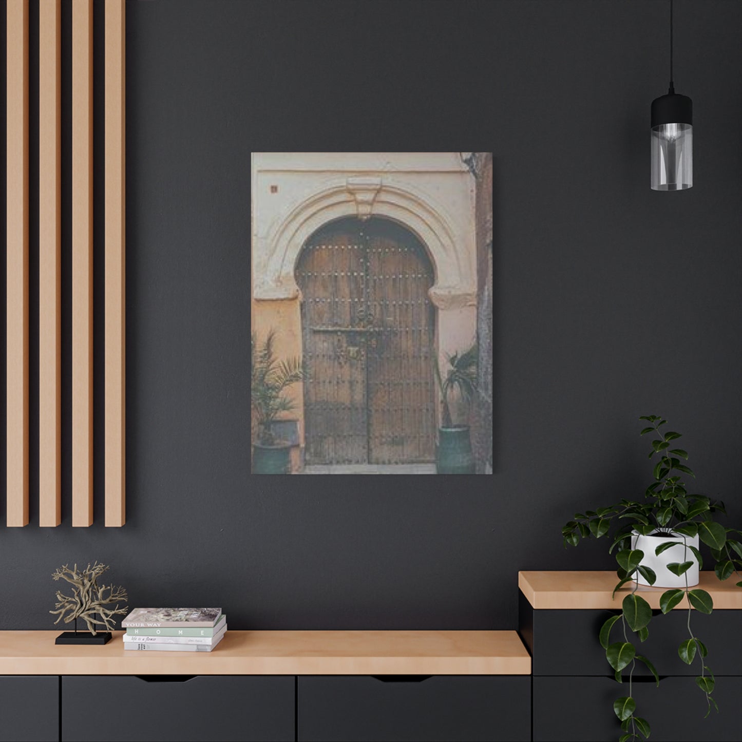 Big Door Architecture Moroccan Wall Art & Canvas Prints