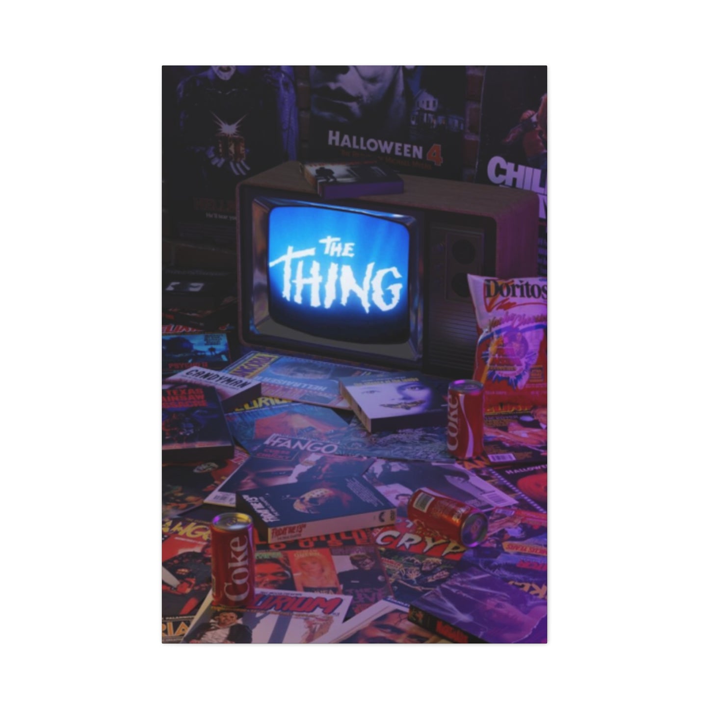 The Thing Horror Movie Poster Wall Art & Canvas Prints