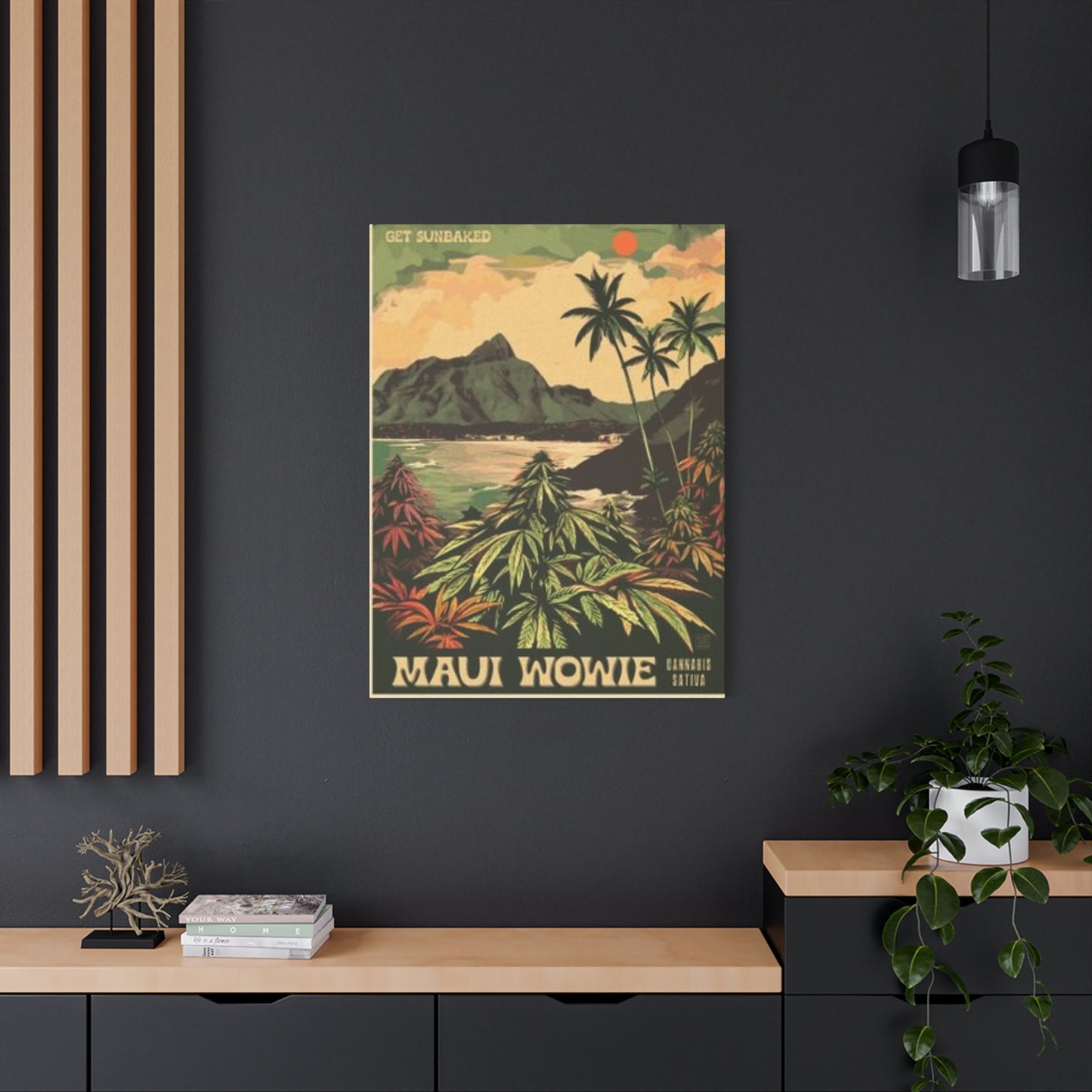 Maui Wowie Marijuana Wall Art & Canvas Prints