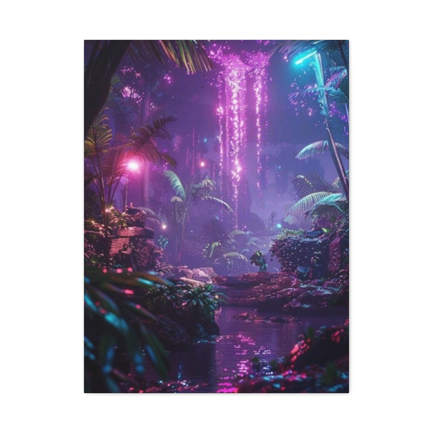 Glowing Wildlife Wall Art & Canvas Prints