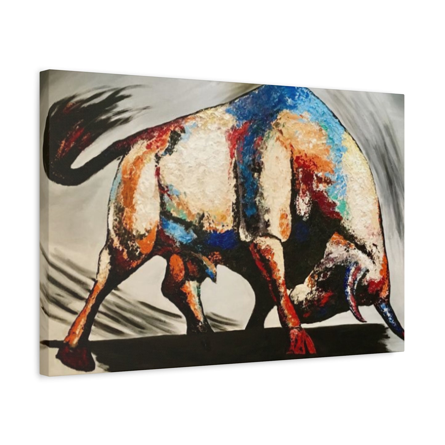 Bull Long Horns Wall Art & Canvas Prints