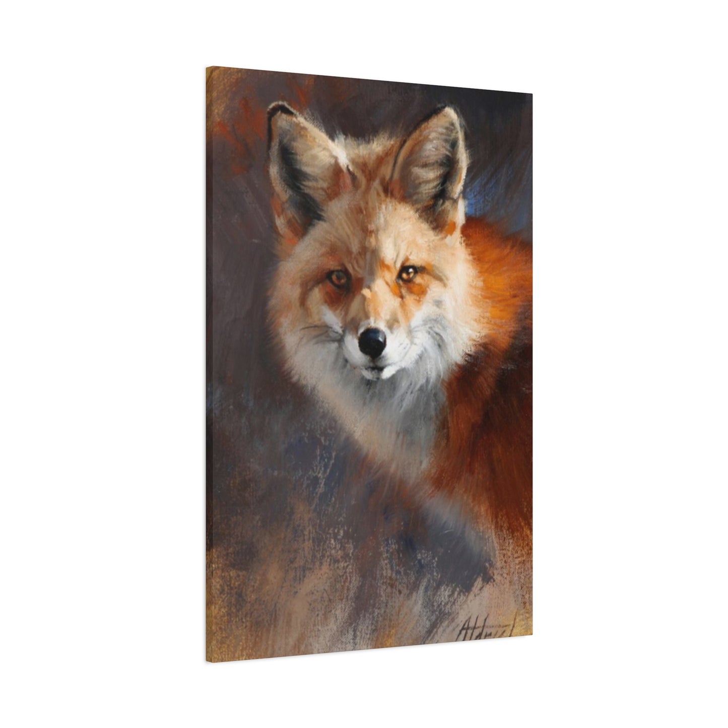 The Abstract Red Fox Portrait Wall Art & Canvas Prints