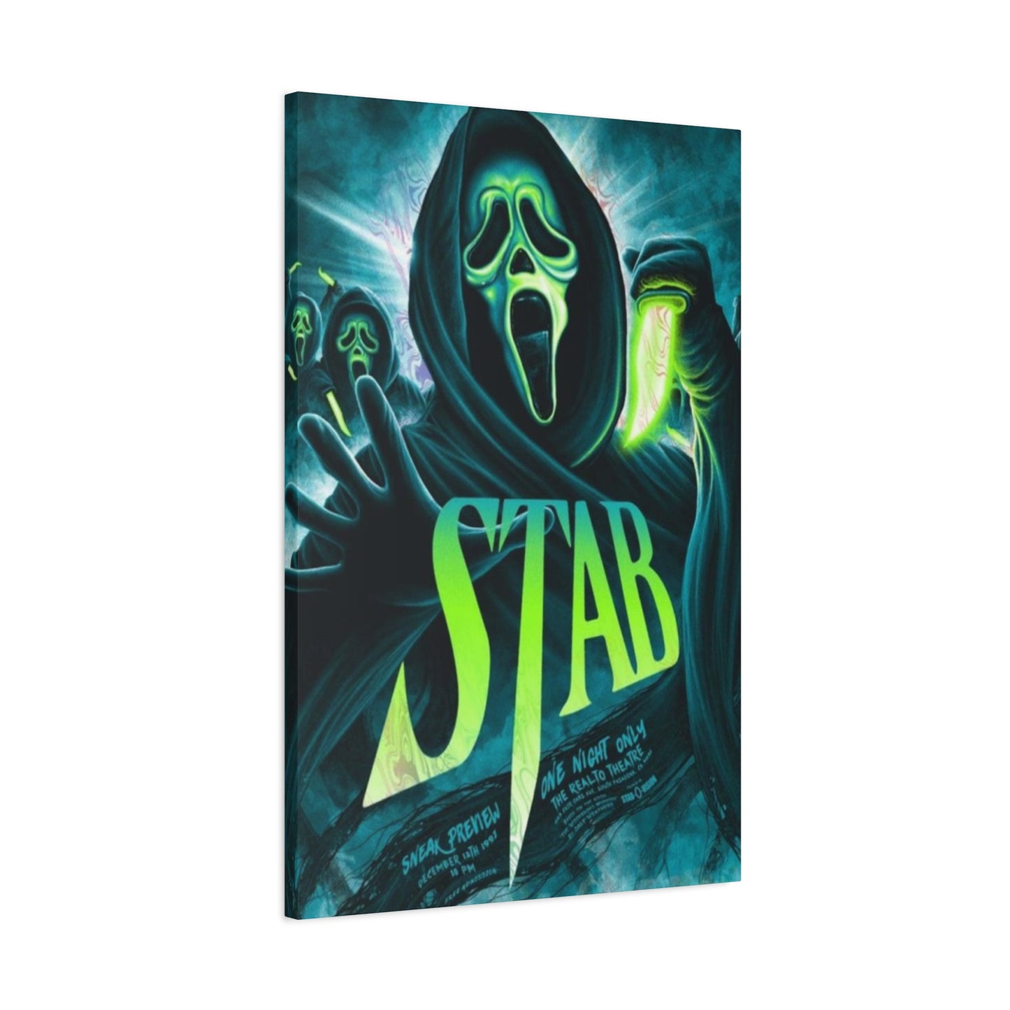 Stab Horror Movie Poster Wall Art & Canvas Prints