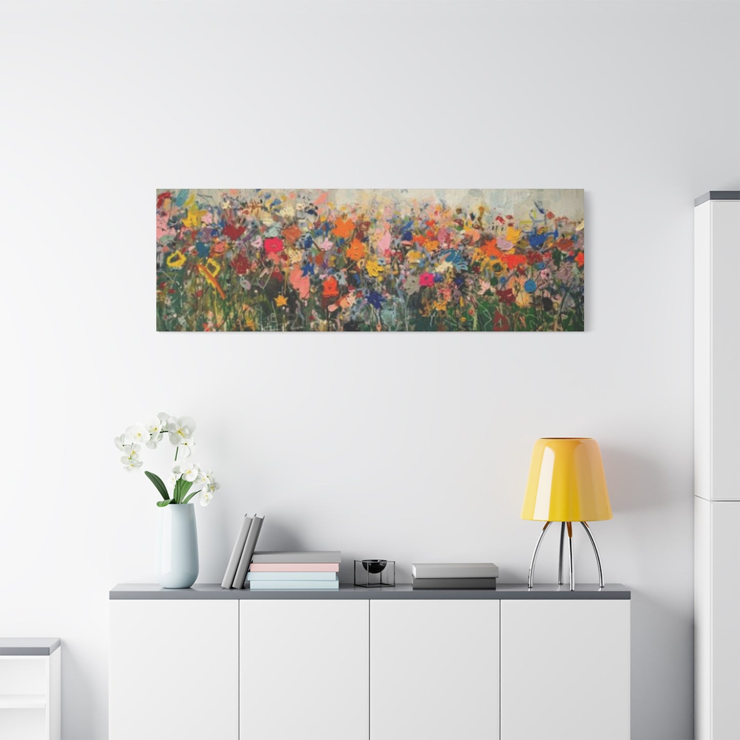 Flower Painting Panoramas Wall Art & Canvas Prints