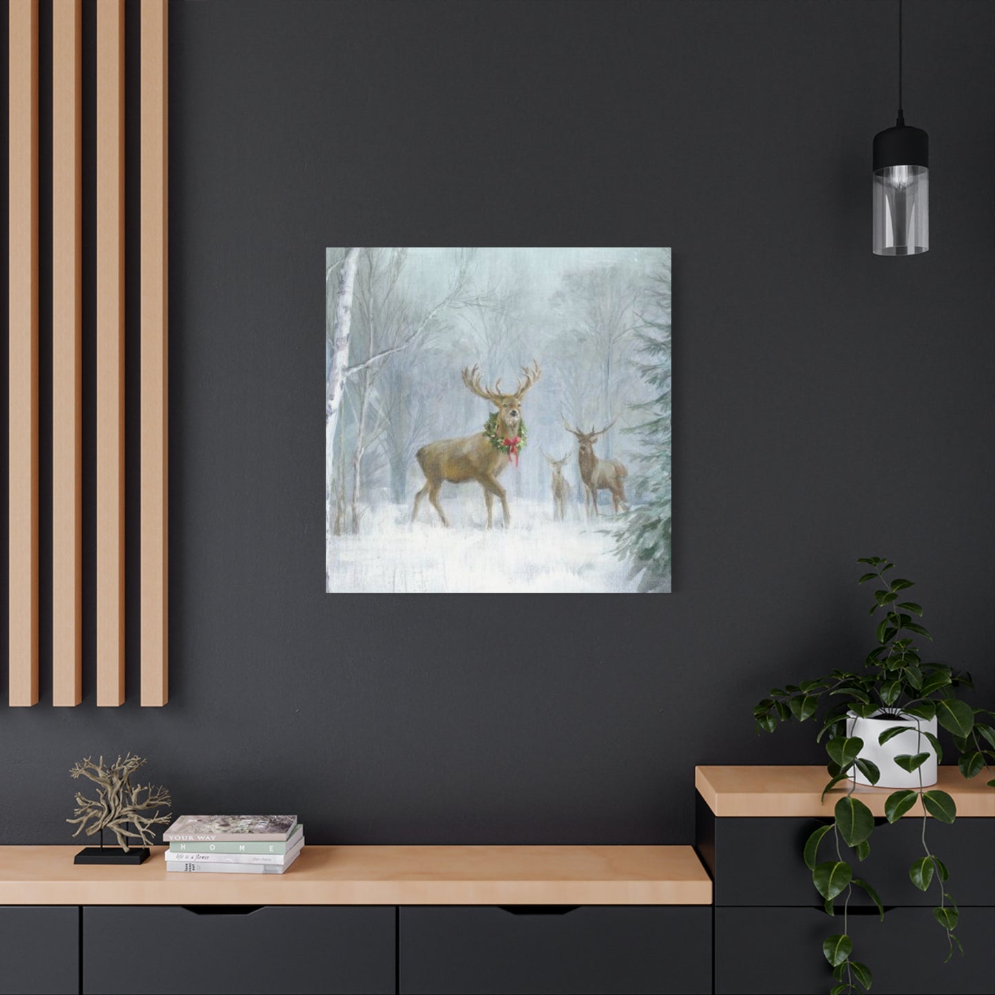 Family of Reindeer Wall Art & Canvas Prints