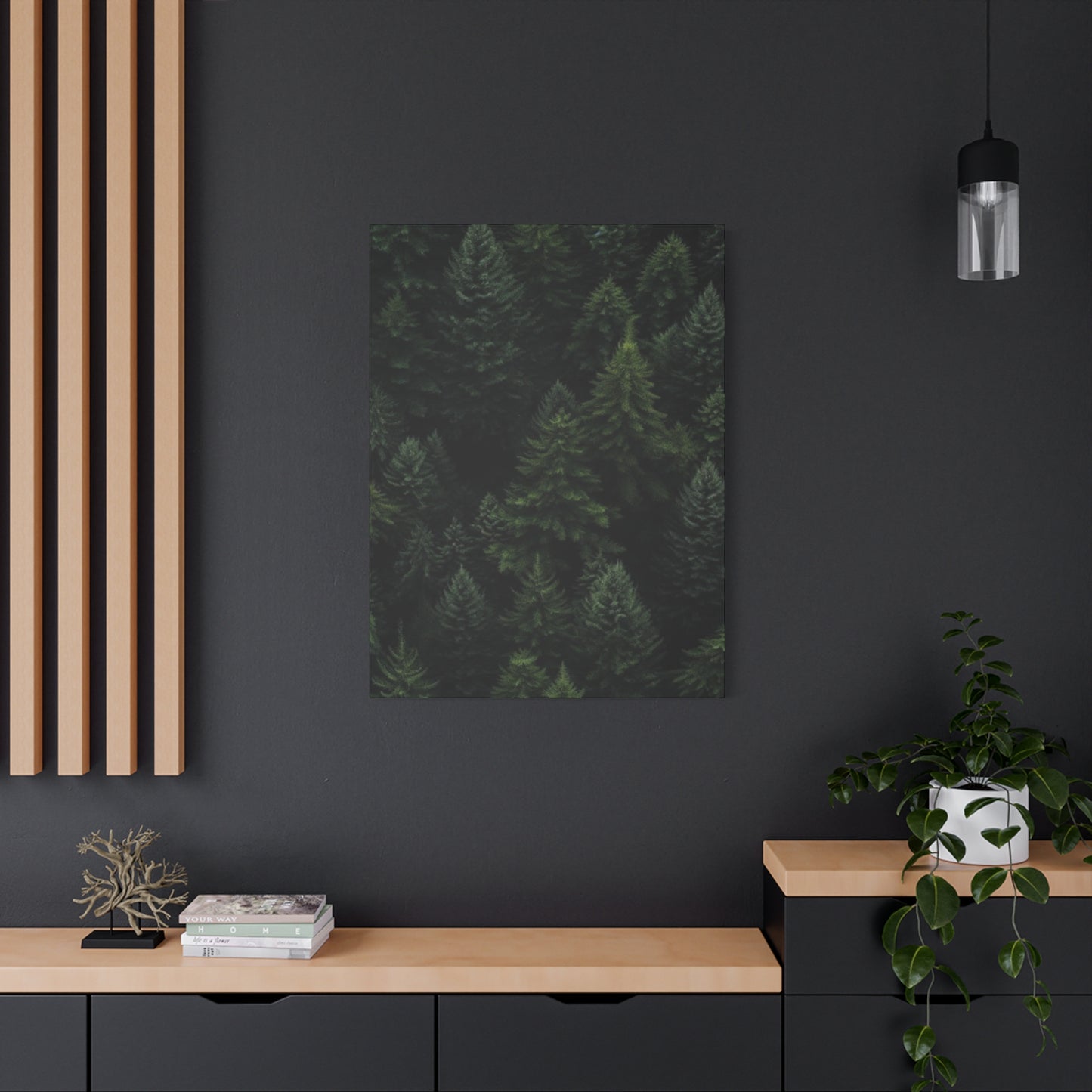 Tropical Pine Forest Wall Art & Canvas Prints