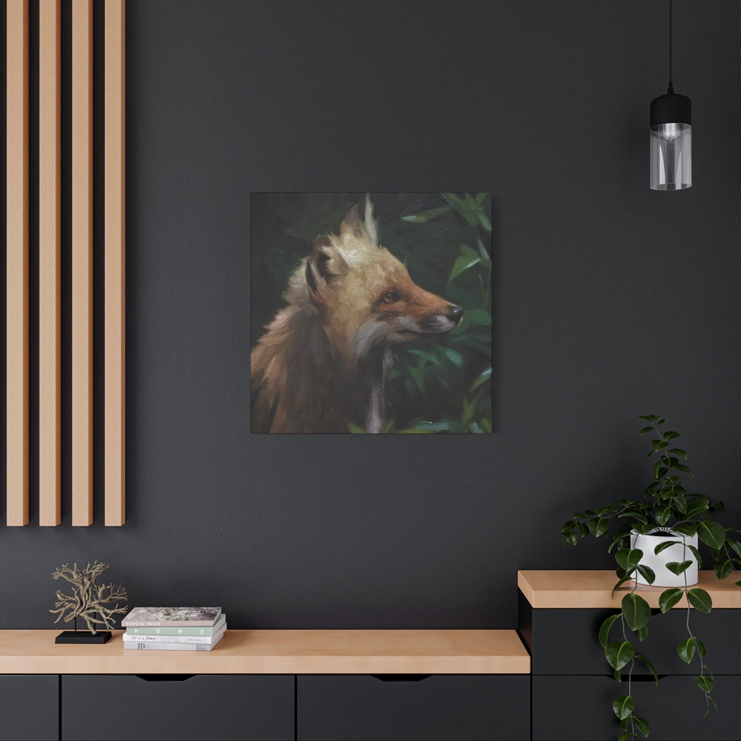 Little Baby Fox Wall Art & Canvas Prints