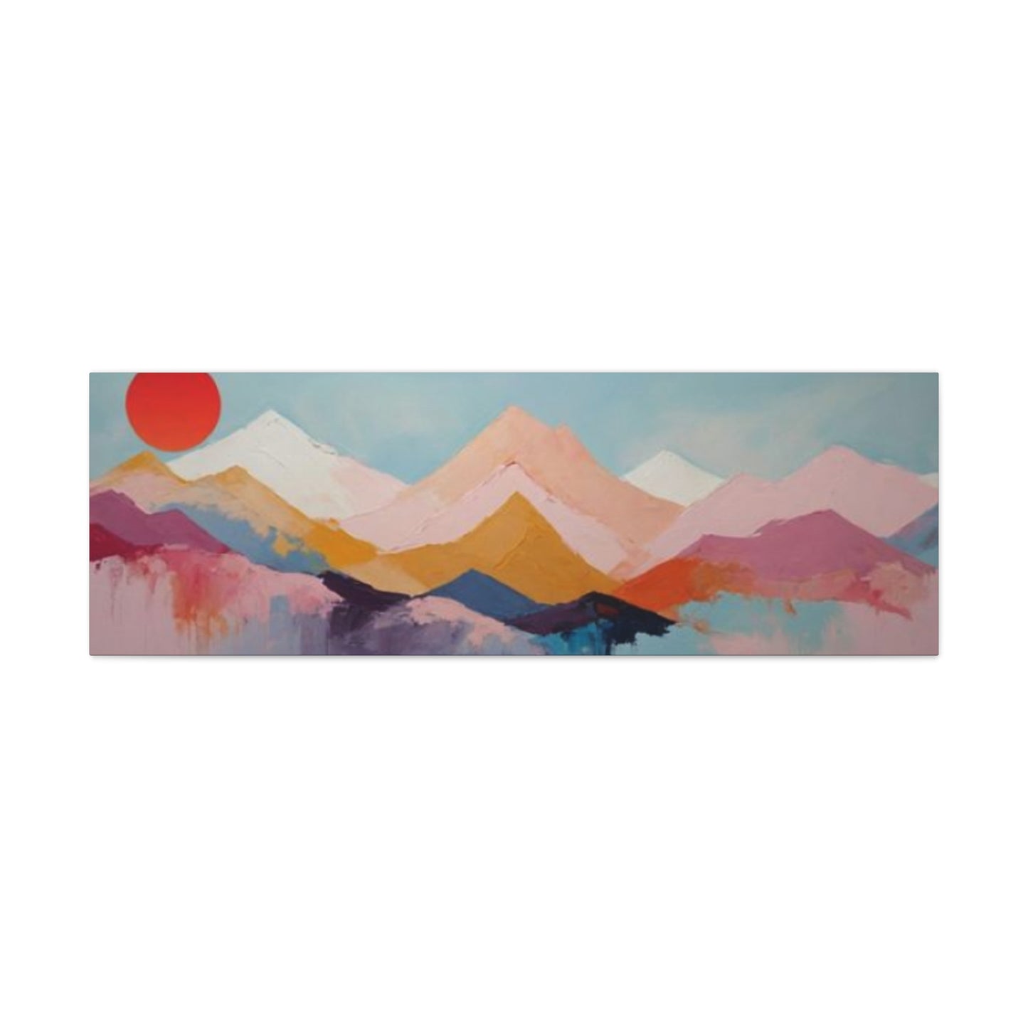 Sunrise Mountain Panoramas Wall Art & Canvas Prints