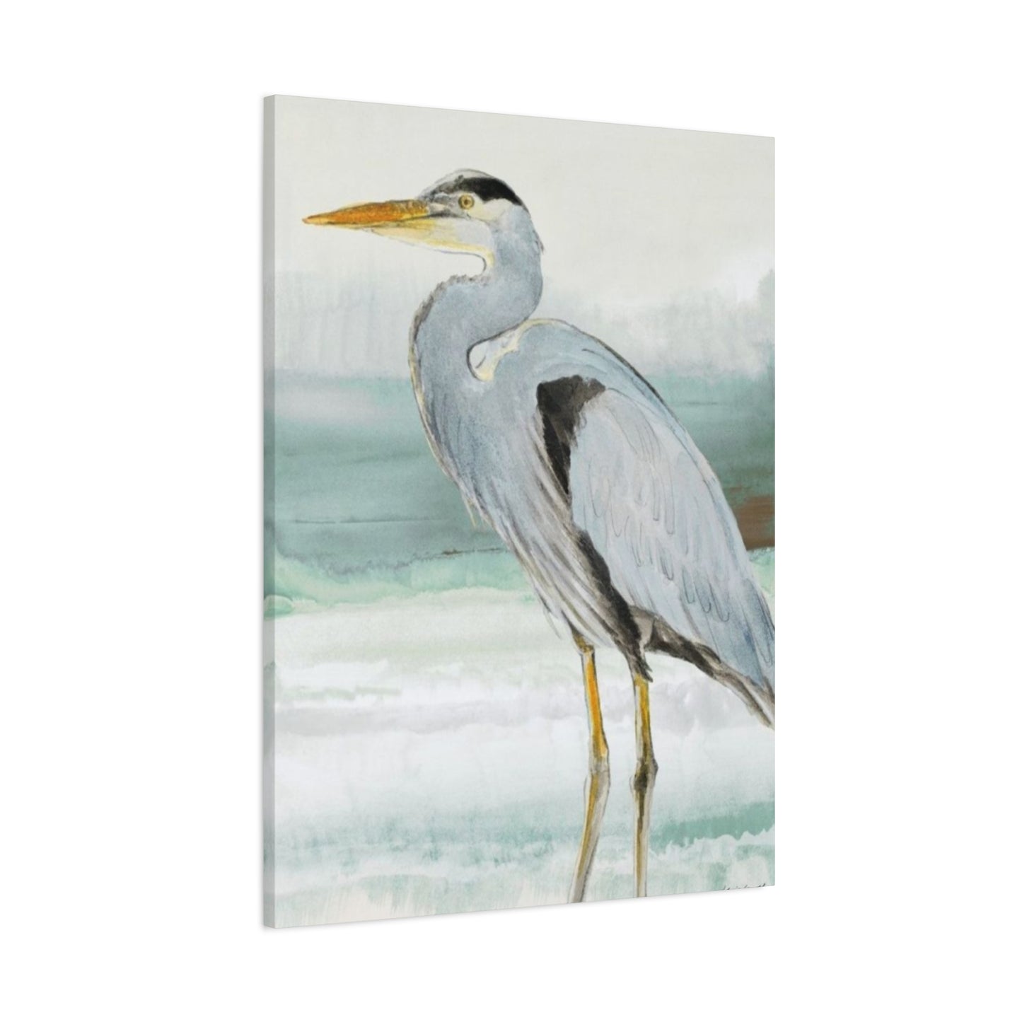 Beautiful White Heron Wall Art & Canvas Prints