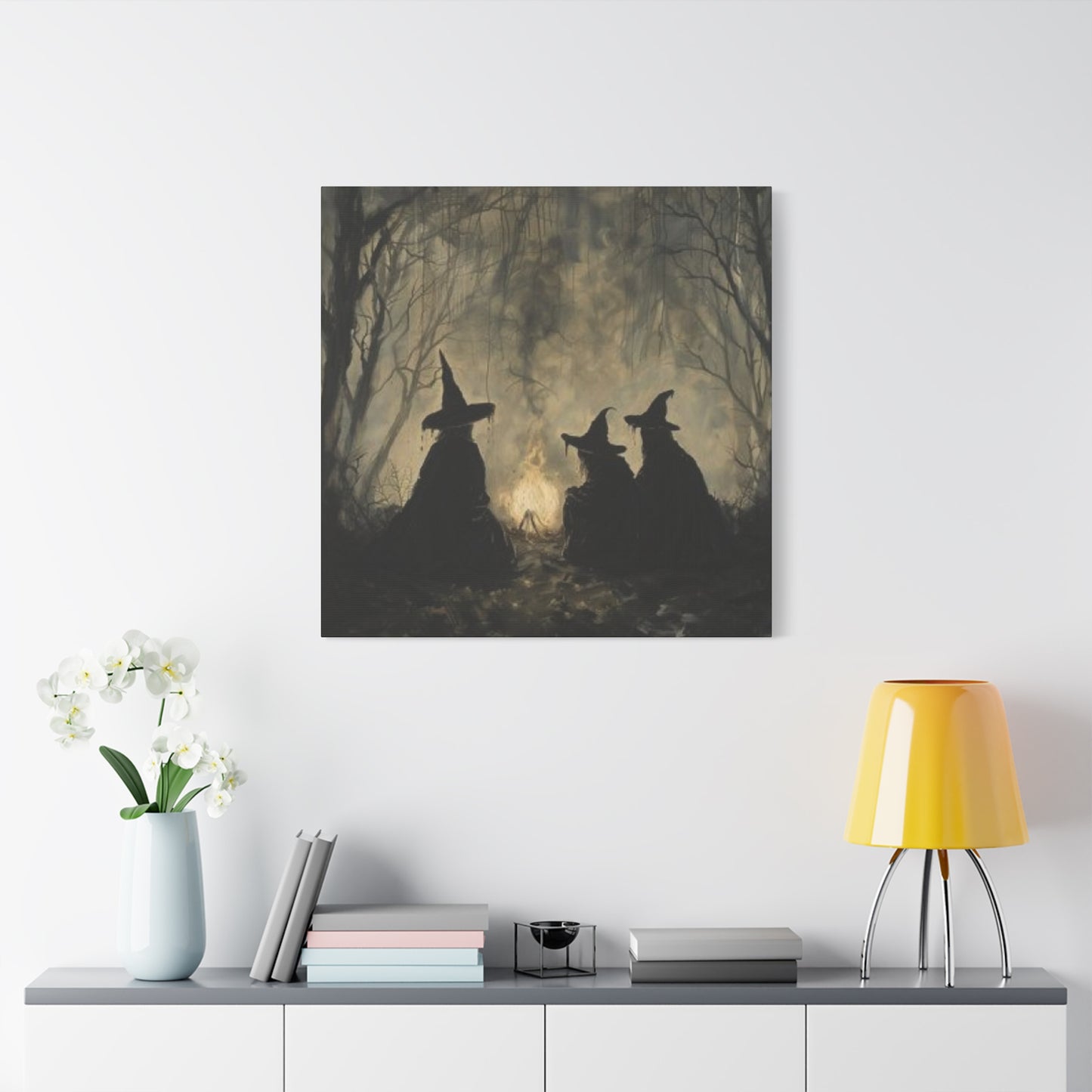 Witches Sitting Wall Art & Canvas Prints