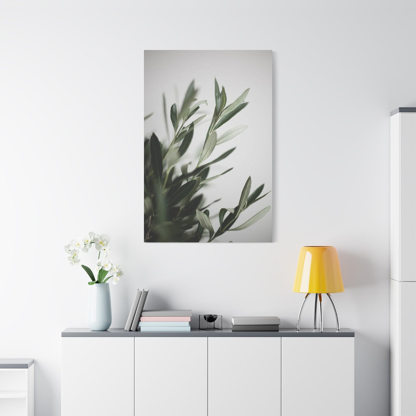 Plant Olive Green Wall Art & Canvas Prints